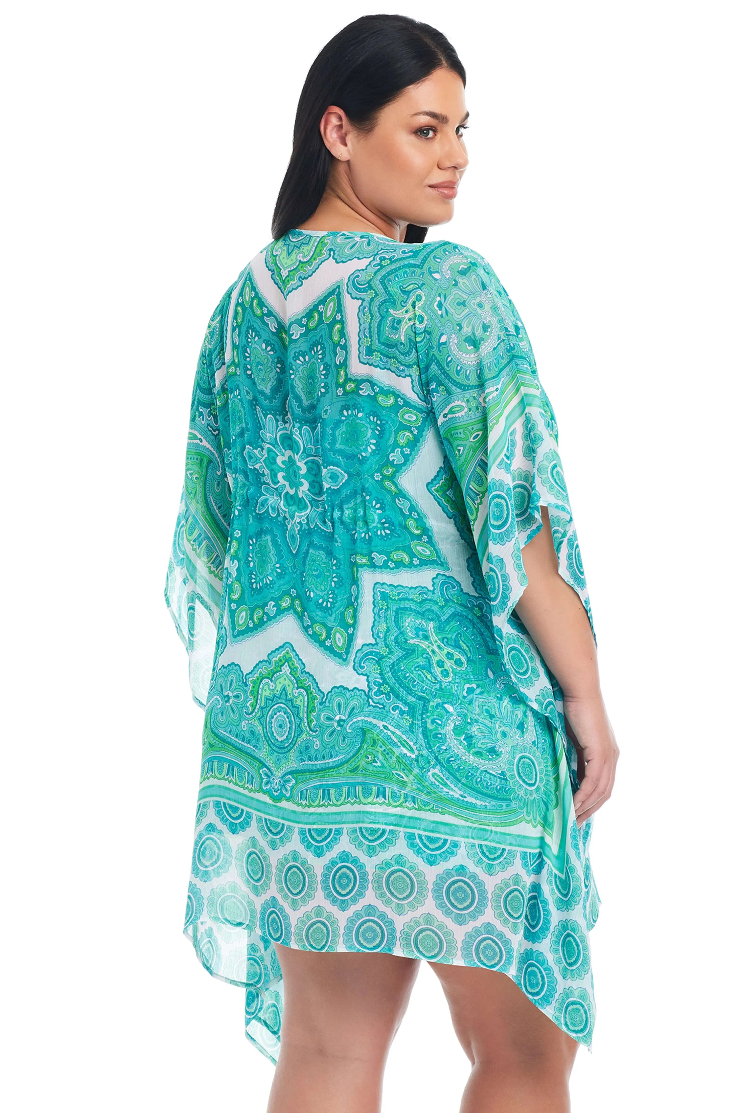 Coastal Cool Caftan Plus Cover-Up sold by Bleu Rod Beattie product image thumbnail 3
