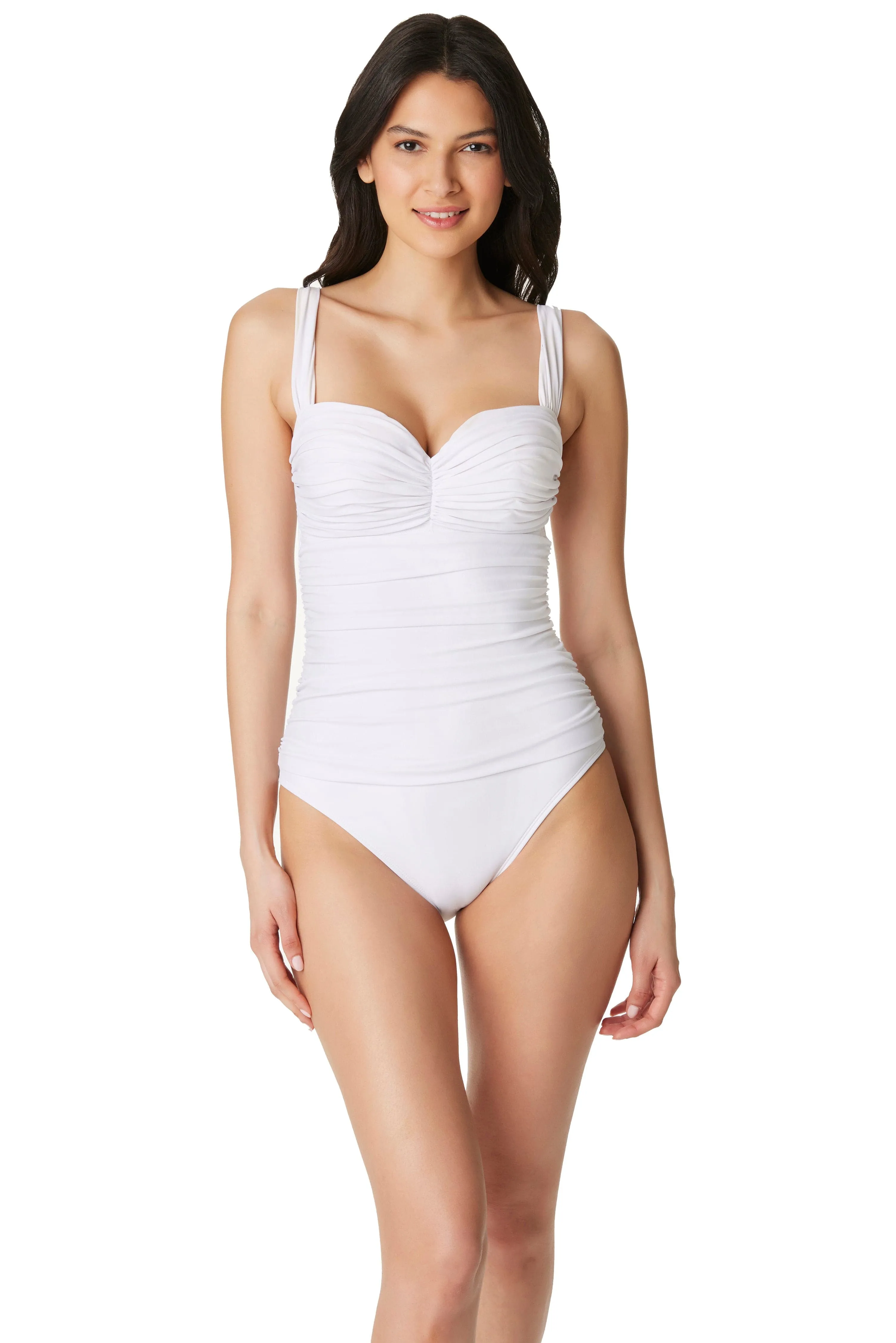 Kore One Piece Shirred Bandeau Swimsuit sold by Bleu Rod Beattie product image thumbnail 5