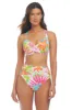 Packing a Punch Hi-Waist with Sarong Waist Band and Tummy Tuk Bottom sold by Bleu Rod Beattie