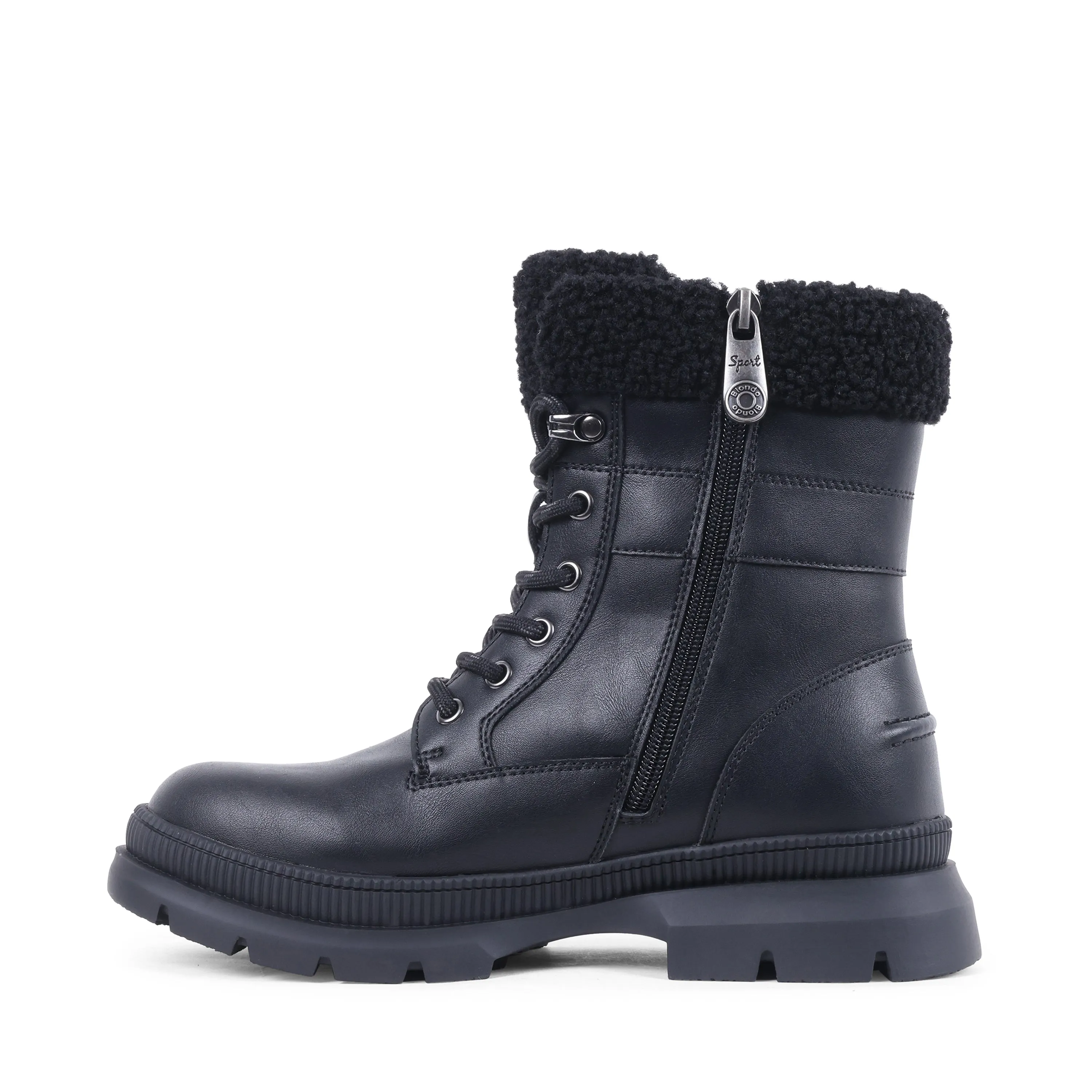 NEVAEH BLACK LEATHER sold by Blondo product image thumbnail 4