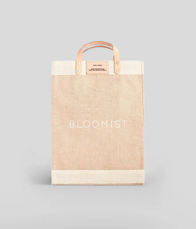 Large Natural Jute Market Tote sold by Bloomist