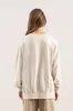 WASHED CREWNECK LONG SLEEVE KNIT TOP sold by Blu Pepper