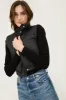 CROPPED ZIP UP PUFFER VEST sold by Blu Pepper