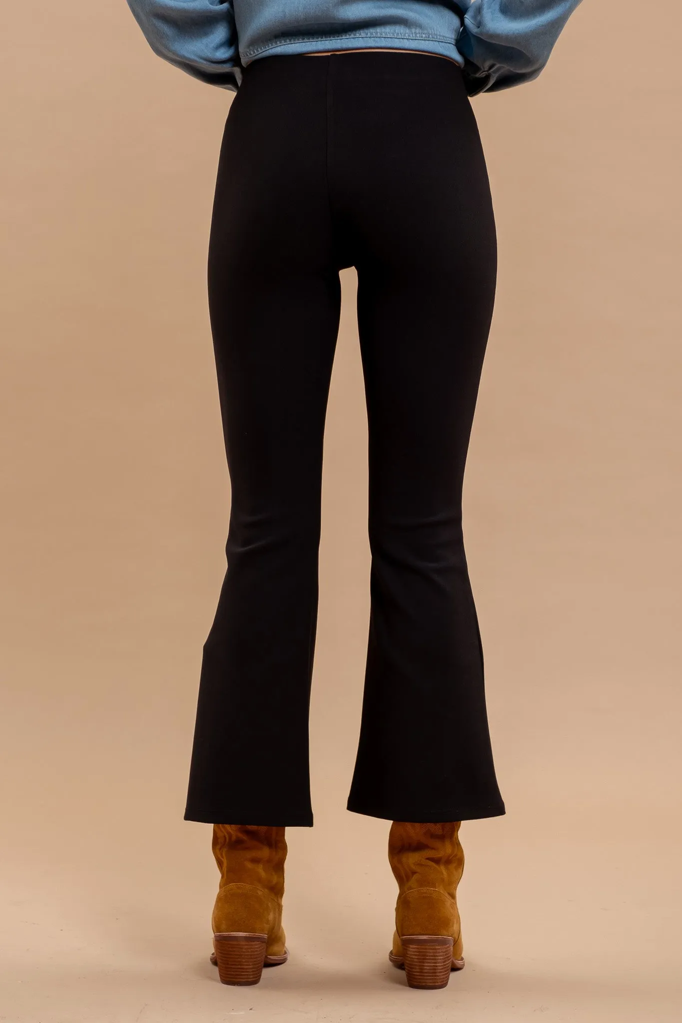 HIGH WAIST FLARE PANTS sold by Blu Pepper product image thumbnail 2