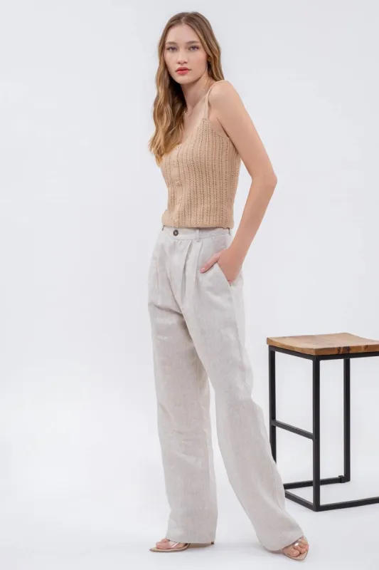 BUTTON DOWN KNIT CAMI sold by Blu Pepper