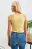 EYELET EMBROIDERY KNIT TOP sold by Blu Pepper