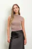 SATIN SLIP MIDI SKIRT sold by Blu Pepper