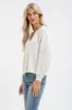 SPLIT NECK LONG EXTENDED SLEEVE RAGLAN KNIT TOP sold by Blu Pepper