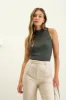 SLEEVELESS MOCK NECK SWEATER KNIT TOP sold by Blu Pepper