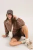 EXPOSED SEAM V NECK PULLOVER KNIT SWEATER sold by Blu Pepper