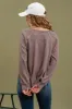 STRIPED RAGLAN SLEEVE KNIT TOP sold by Blu Pepper