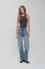 WASHED ROUND NECK SWEATER KNIT TANK TOP sold by Blu Pepper