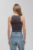 WASHED ROUND NECK SWEATER KNIT TANK TOP sold by Blu Pepper