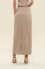 HIGH WAIST BACK SLIT PENCIL MAXI SKIRT sold by Blu Pepper