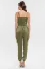 SLEEVELESS CARGO JUMPSUIT sold by Blu Pepper