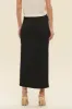 HIGH WAIST SIDE SLIT MIDI PENCIL SKIRT sold by Blu Pepper