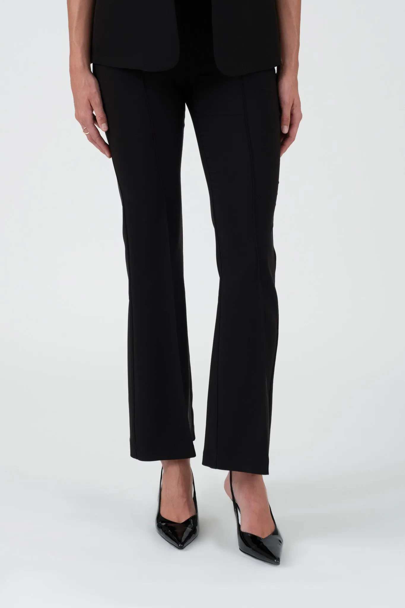 HIGH WAIST BELL BOTTOM DRESS PANTS sold by Blu Pepper product image thumbnail 4