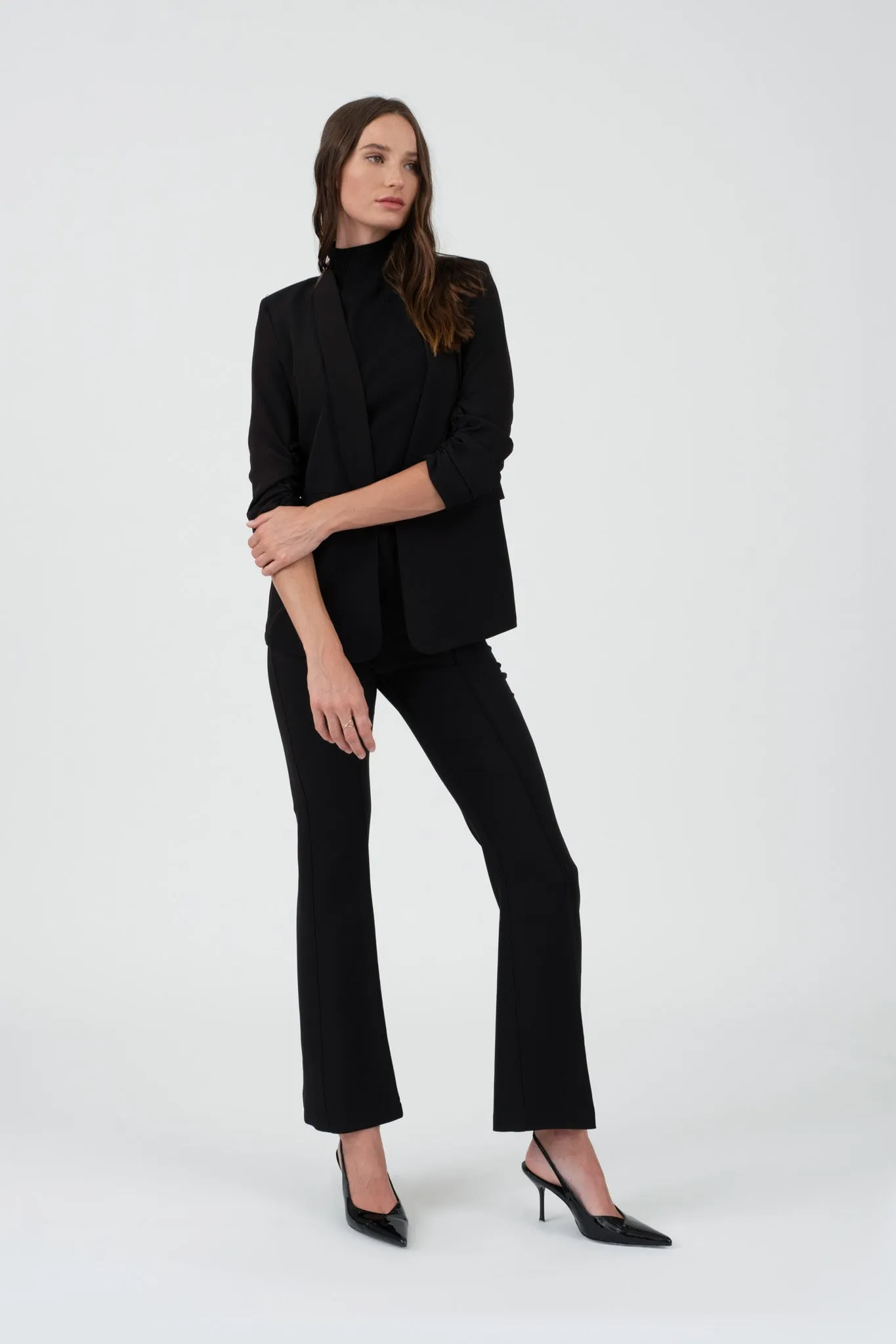 HIGH WAIST BELL BOTTOM DRESS PANTS sold by Blu Pepper