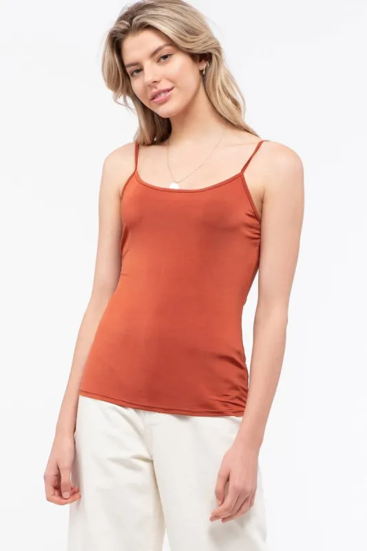 SLEEVELESS KNIT CAMI sold by Blu Pepper