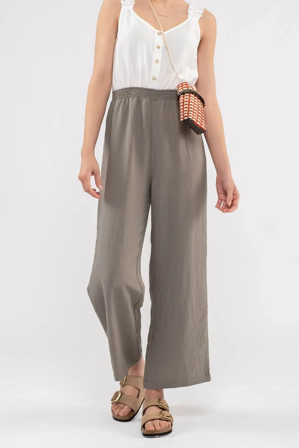 RUFFLE SLEEVE JUMPSUIT sold by Blu Pepper