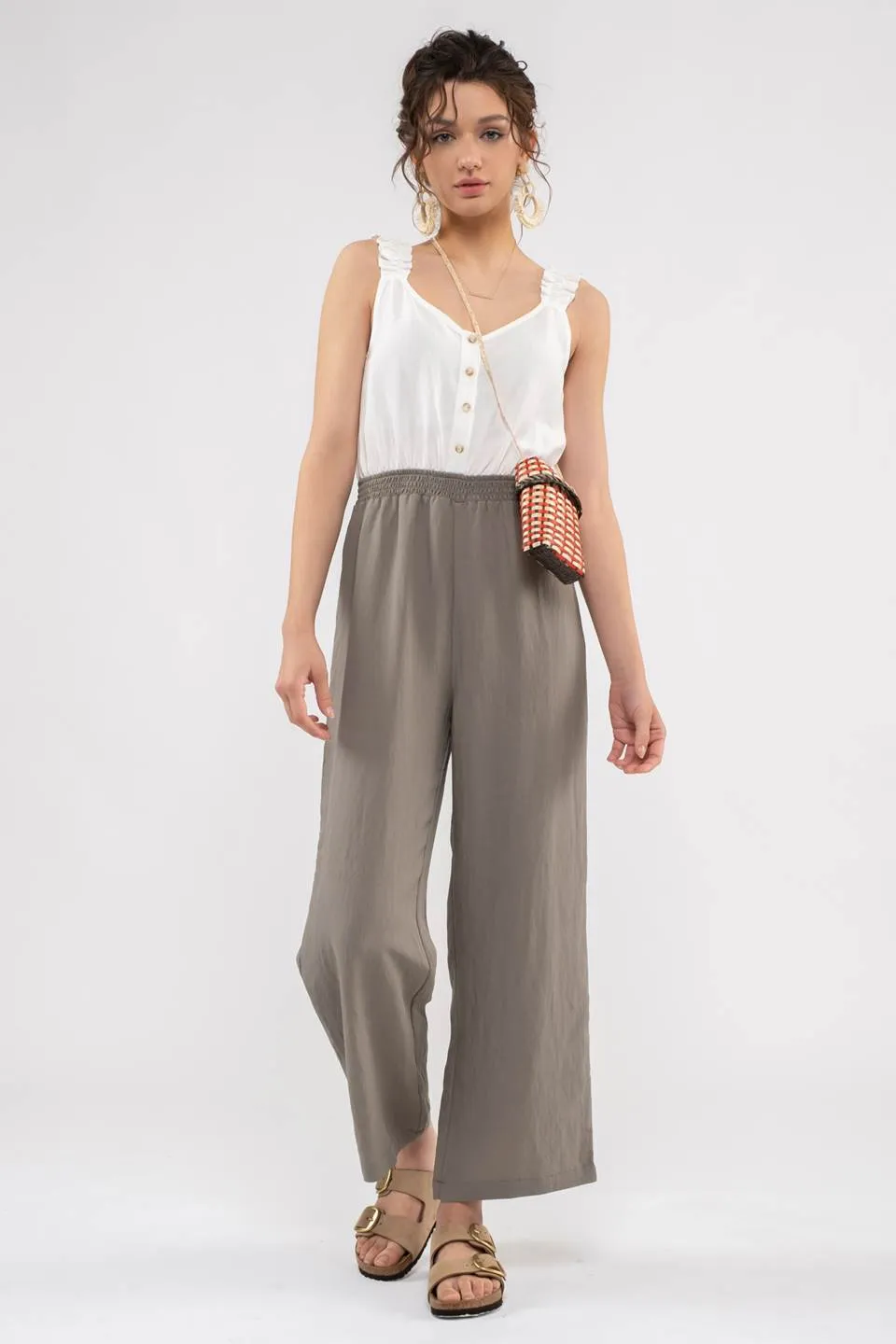 RUFFLE SLEEVE JUMPSUIT sold by Blu Pepper product image thumbnail 5