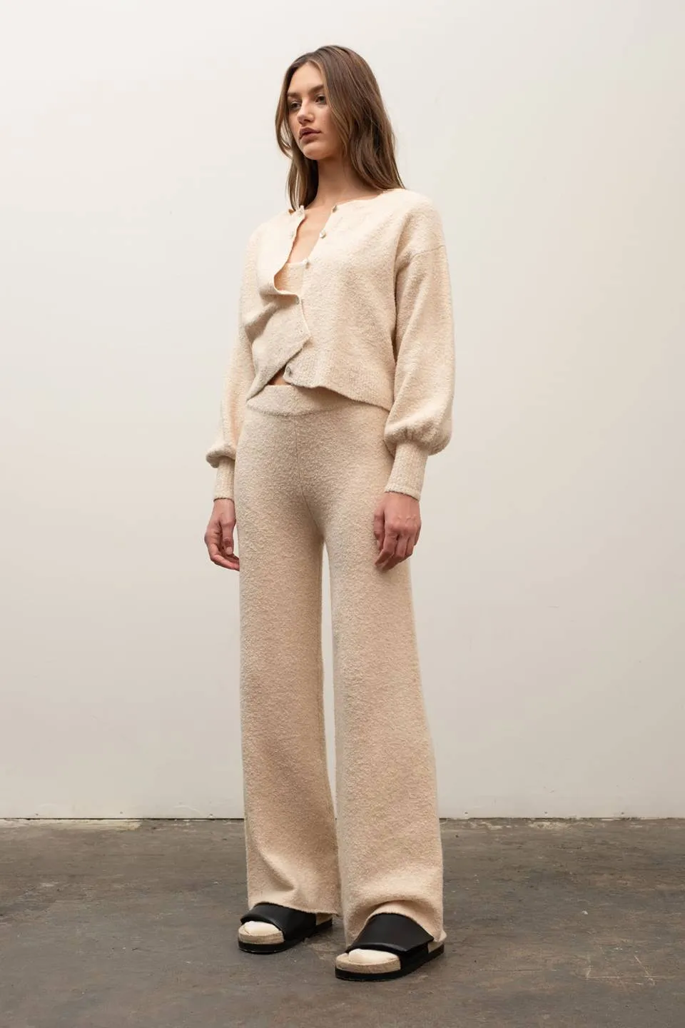 COZY BUTTON UP CARDIGAN sold by Blu Pepper product image thumbnail 3