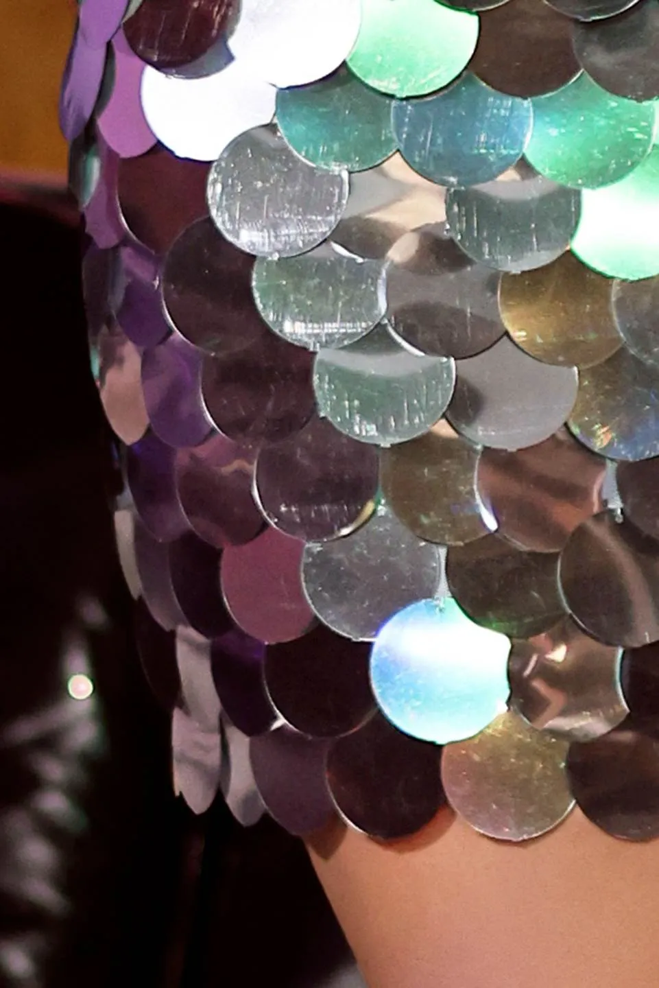 BODYCON SEQUIN MINI SKIRT sold by Blu Pepper product image thumbnail 2