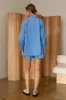 RELAXED BUTTON DOWN LONG SLEEVE SHIRT sold by Blu Pepper