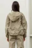 ZIP UP DRAWSTRING HOODED JACKET sold by Blu Pepper