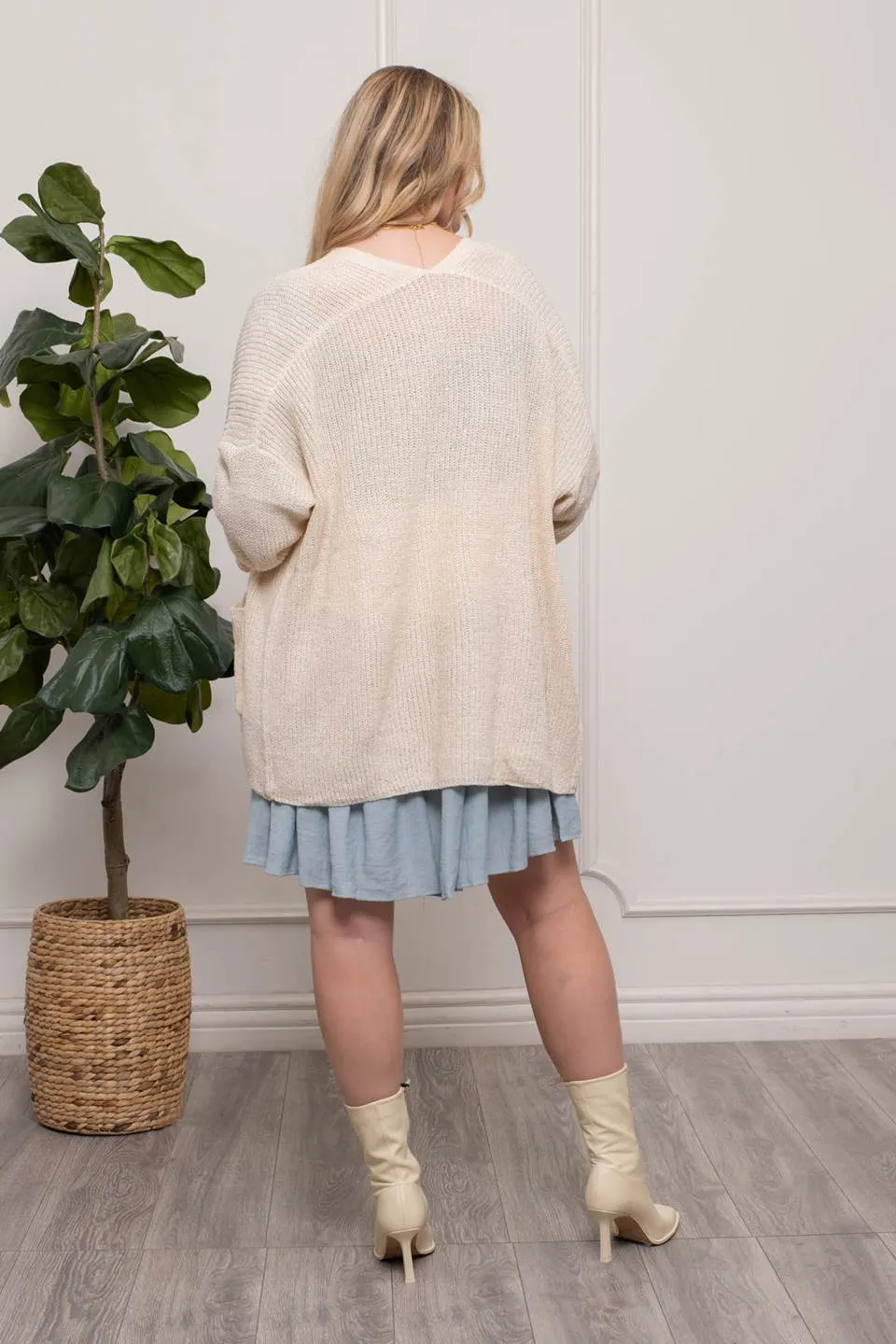 PLUS CARDIGAN sold by Blu Pepper product image thumbnail 2