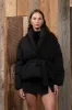 WAIST TIE PUFFER JACKET sold by Blu Pepper
