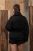 WAIST TIE PUFFER JACKET sold by Blu Pepper