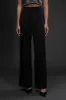HIGH WAIST SATIN WIDE LEG DRESS PANTS sold by Blu Pepper