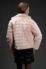 FAUX FUR COLLARED PUFFER JACKET sold by Blu Pepper