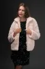 FAUX FUR COLLARED PUFFER JACKET sold by Blu Pepper