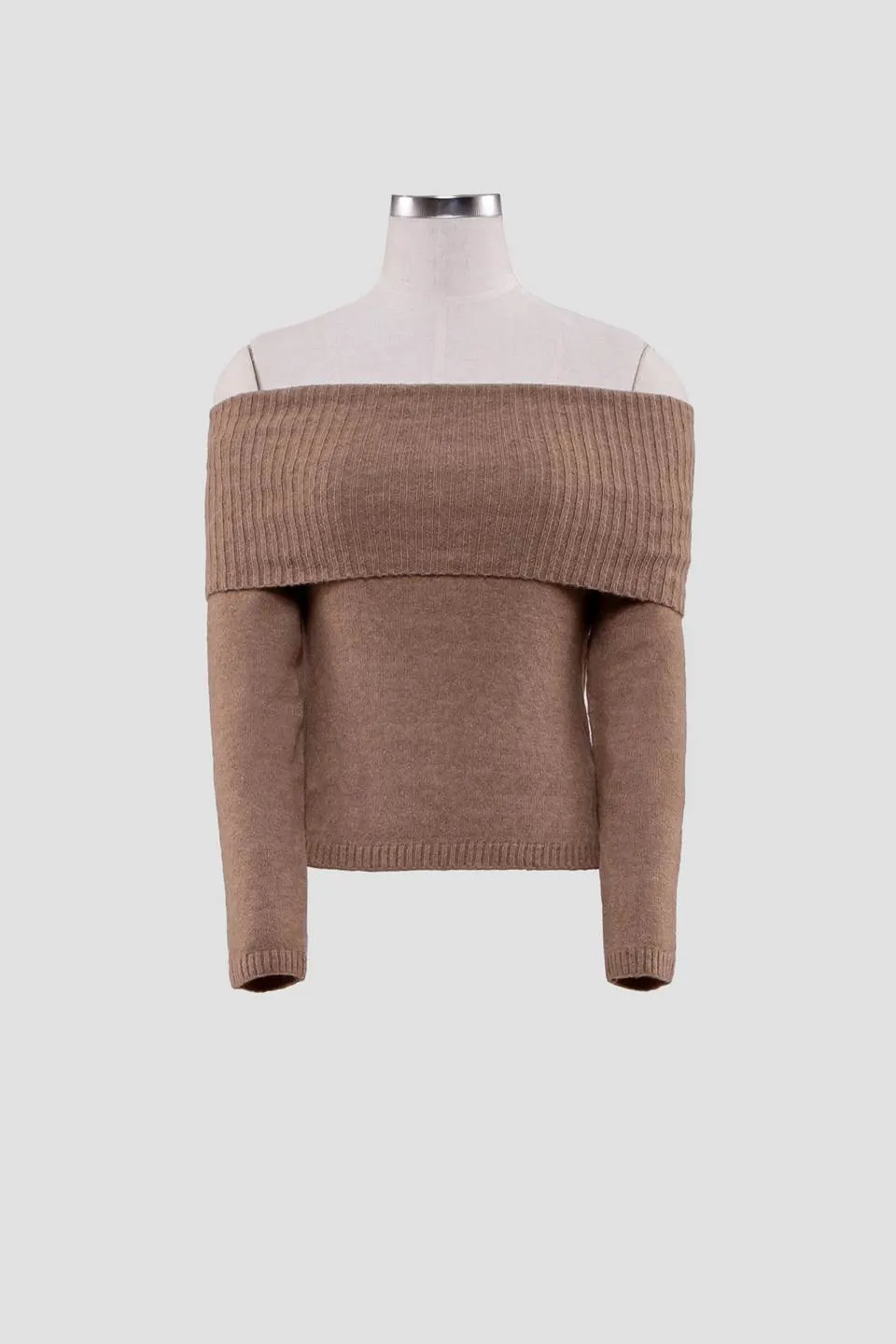 OFF THE SHOULDER PULLOVER SWEATER sold by Blu Pepper product image thumbnail 3