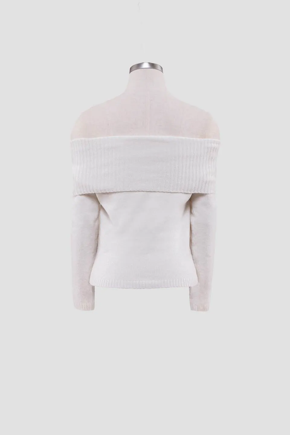 OFF THE SHOULDER PULLOVER SWEATER sold by Blu Pepper product image thumbnail 2