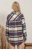 PLUS PLAID BUTTON UP LONG SLEEVE sold by Blu Pepper