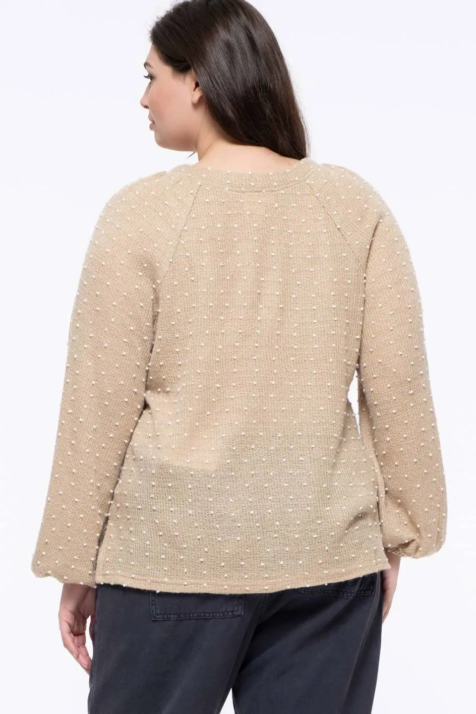 PLUS CLIP DOT LONG SLEEVE sold by Blu Pepper product image thumbnail 2
