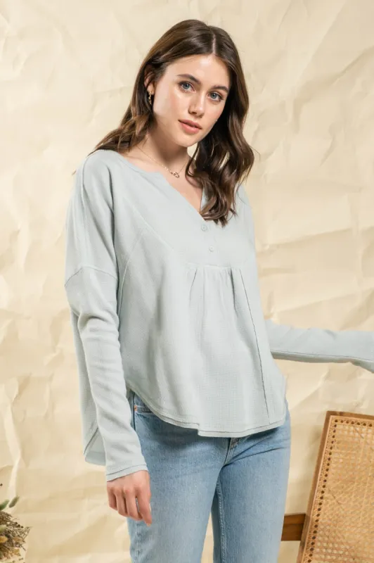 CONTRAST STITCH KNIT sold by Blu Pepper