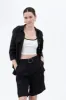 CONTRAST TRIM SLEEVELESS KNIT CROP TOP sold by Blu Pepper