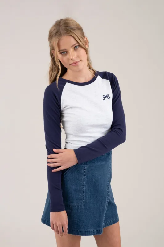 HIGH WAIST WRAP DENIM MINI SKIRT sold by Blu Pepper