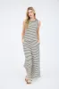 STRIPE WIDE LEG KNIT LOUNGE PANTS sold by Blu Pepper