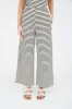 STRIPE WIDE LEG KNIT LOUNGE PANTS sold by Blu Pepper
