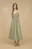 MIX MEDIA TANK MIDI DRESS sold by Blu Pepper