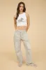 WESTERN PRINT SLEEVELESS KNIT CROP TOP (PRE-ORDER) sold by Blu Pepper