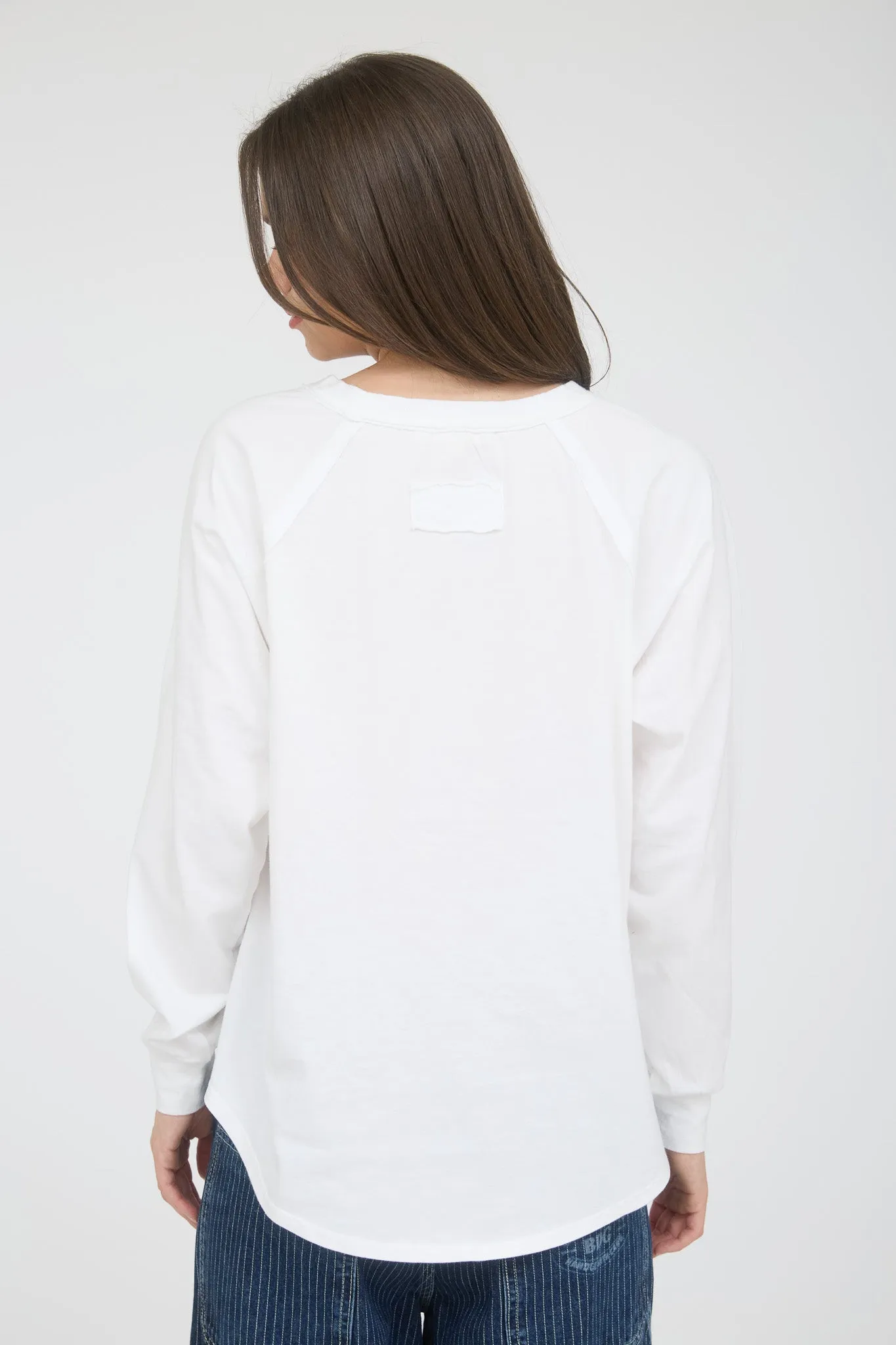 USA GRAPHIC RAGLAN LONG SLEEVE KNIT TOP sold by Blu Pepper product image thumbnail 2