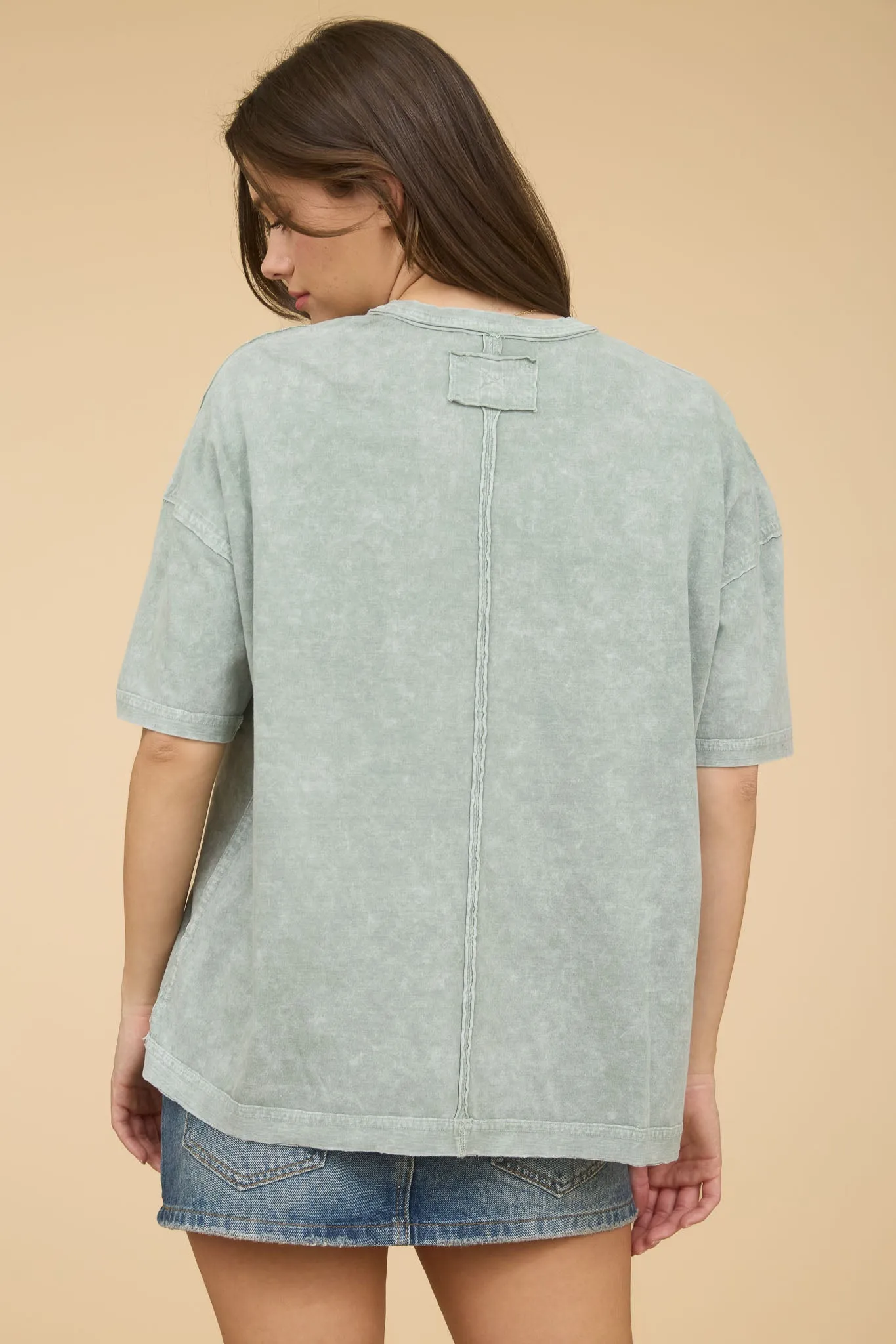 RODEO WESTERN RELAXED SHORT SLEEVE KNIT T-SHIRT sold by Blu Pepper product image thumbnail 2