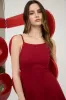 SPAGHETTI STRAP BACK RIBBON DETAIL MINI DRESS sold by Blu Pepper
