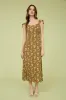 FLORAL SWEETHEART SHORT SLEEVE MIDI DRESS sold by Blu Pepper